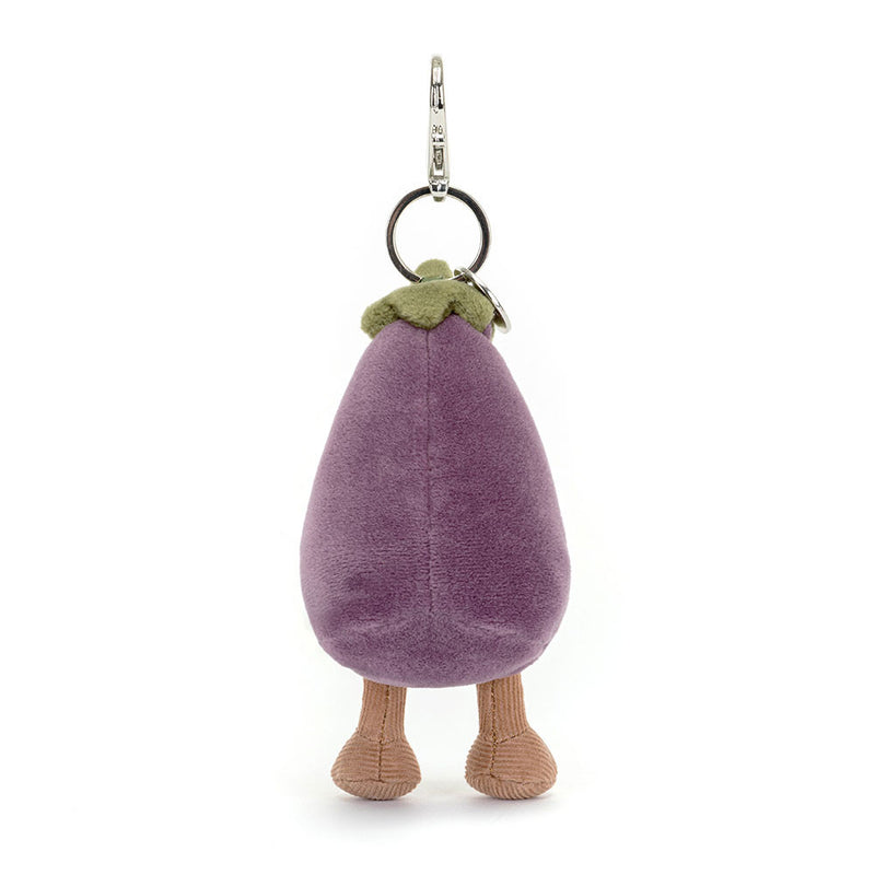 Jellycat Vivacious Vegetable Aubergine Bag Charm