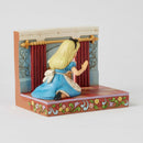 Jim Shore Disney Traditions - Alice In Wonderland with LED Door