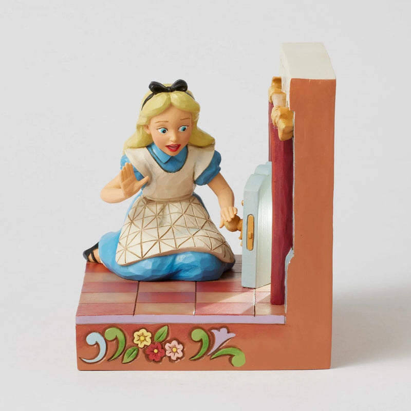 Jim Shore Disney Traditions - Alice In Wonderland with LED Door