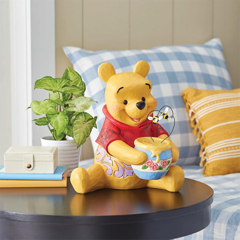 Jim Shore Disney Traditions - Big Pooh With Honey Pot