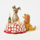 Jim Shore Disney Traditions - Lady & Tramp Spaghetti Scene