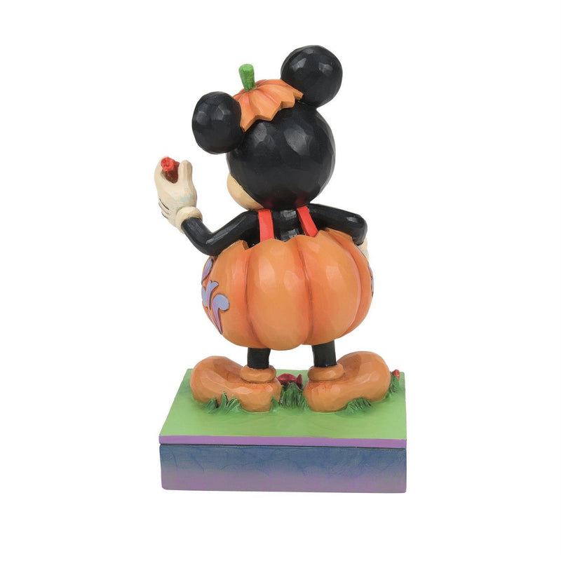 Jim Shore Disney Traditions - Mickey In Pumpkin Costume