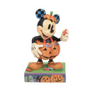 Jim Shore Disney Traditions - Mickey In Pumpkin Costume