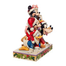 Jim Shore Disney Traditions - Mickey & Friends Holiday Cheer Figurine