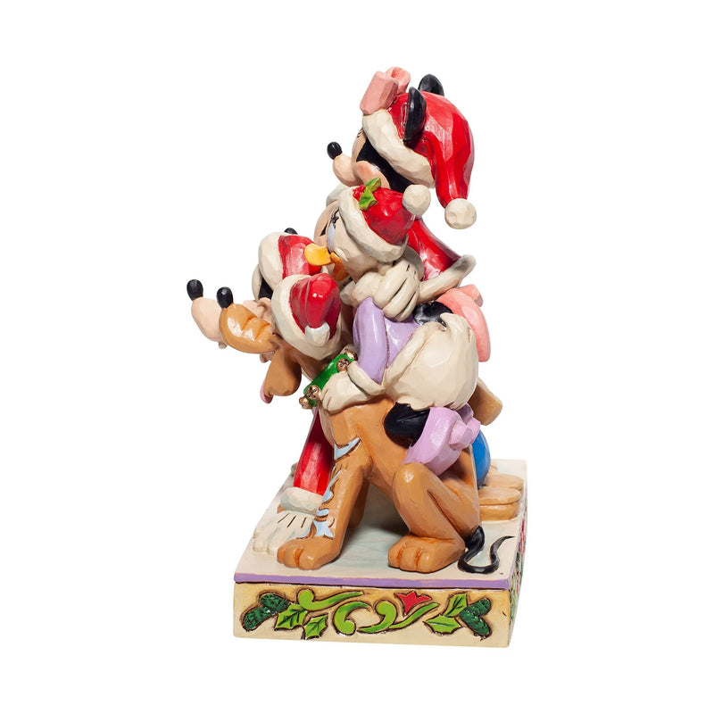 Jim Shore Disney Traditions - Mickey & Friends Holiday Cheer Figurine –  Bella Casa Gifts & Collectables