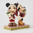 Jim Shore Disney Traditions - Mickey & Minnie with Candy Canes