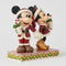 Jim Shore Disney Traditions - Mickey & Minnie with Candy Canes