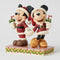 Jim Shore Disney Traditions - Mickey & Minnie with Candy Canes