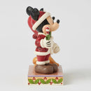 Jim Shore Disney Traditions - Mickey & Minnie with Candy Canes