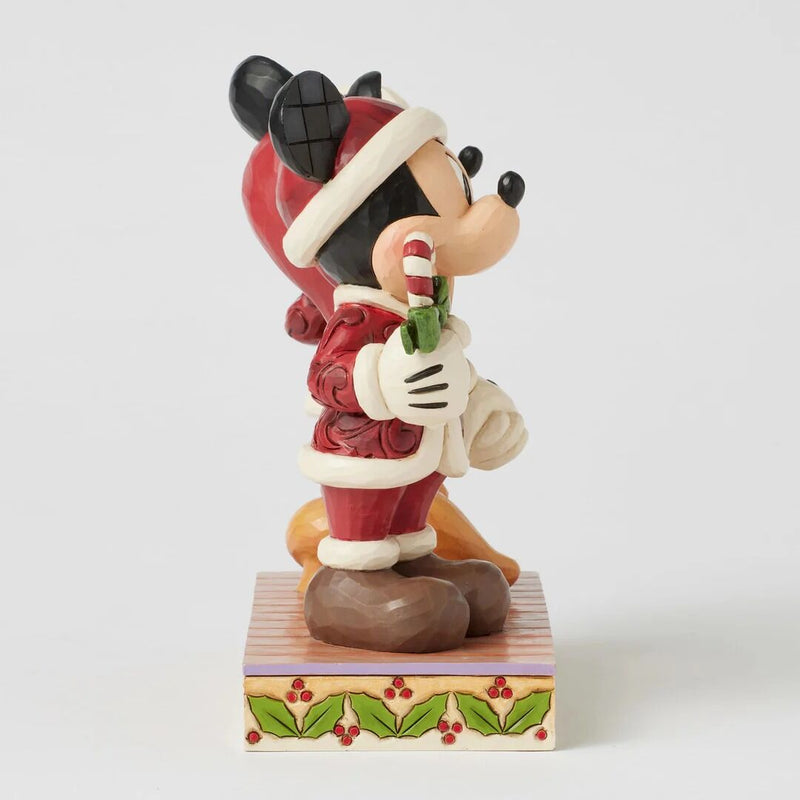 Jim Shore Disney Traditions - Mickey & Minnie with Candy Canes