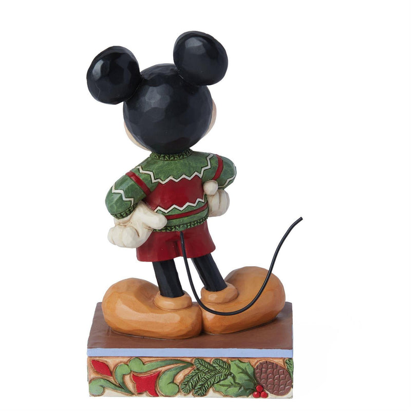 Jim Shore Disney Traditions - Mickey in Christmas Sweater