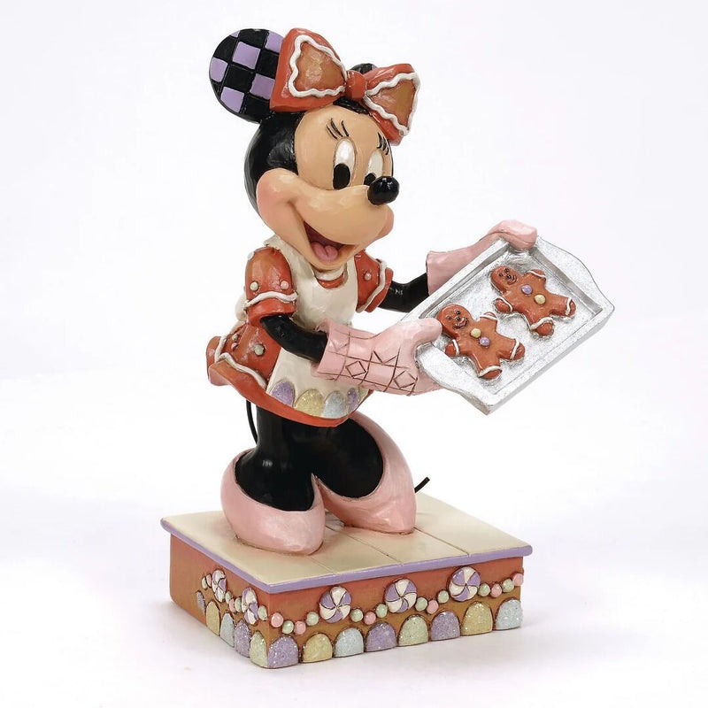 Jim Shore Disney Traditions - Minnie with Gingerbread Cookies