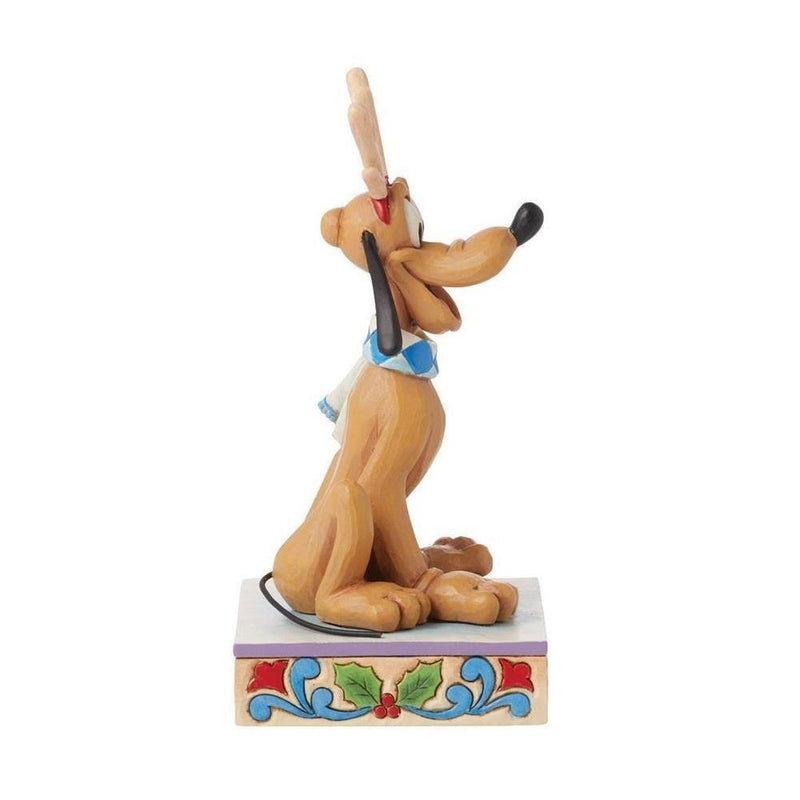 Jim Shore Disney Traditions - Pluto Christmas