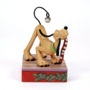 Jim Shore Disney Traditions - Pluto with Christmas Bell on Tail