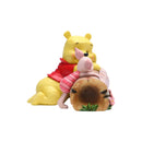 Jim Shore Disney Traditions - Pooh and Piglet on a Log Figurine