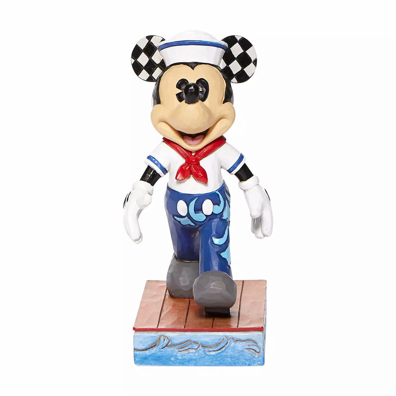 Jim Shore Disney Traditions - Sailor Mickey Personality Pose