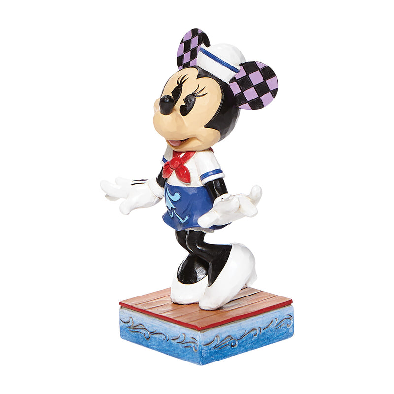 Jim Shore Disney Traditions - Sailor Minnie Personality Pose