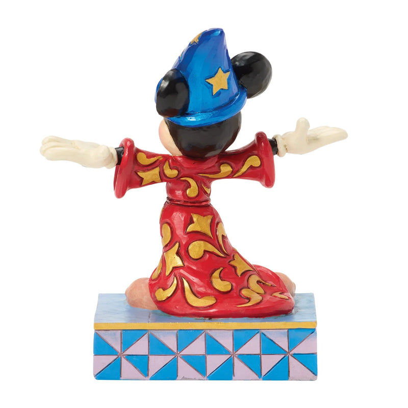 Jim Shore Disney Traditions - Sorcerer Mickey Personality Pose