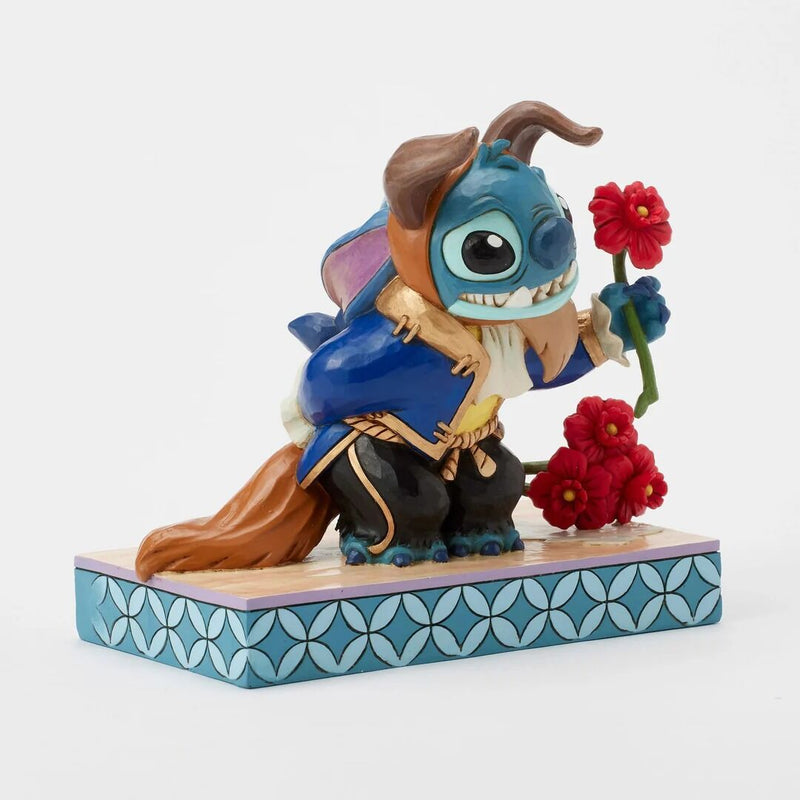 Jim Shore Disney Traditions - Stitch Dressed As Beast