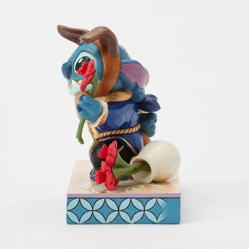 Jim Shore Disney Traditions - Stitch Dressed As Beast