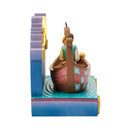 Jim Shore Disney Traditions - Tangled Boat with LED Lanterns