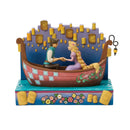 Jim Shore Disney Traditions - Tangled Boat with LED Lanterns
