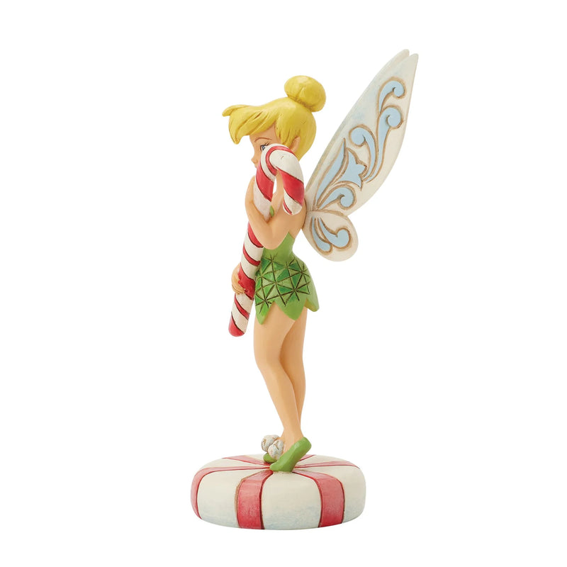 Jim Shore Disney Traditions - Tinker Bell with Candy Cane