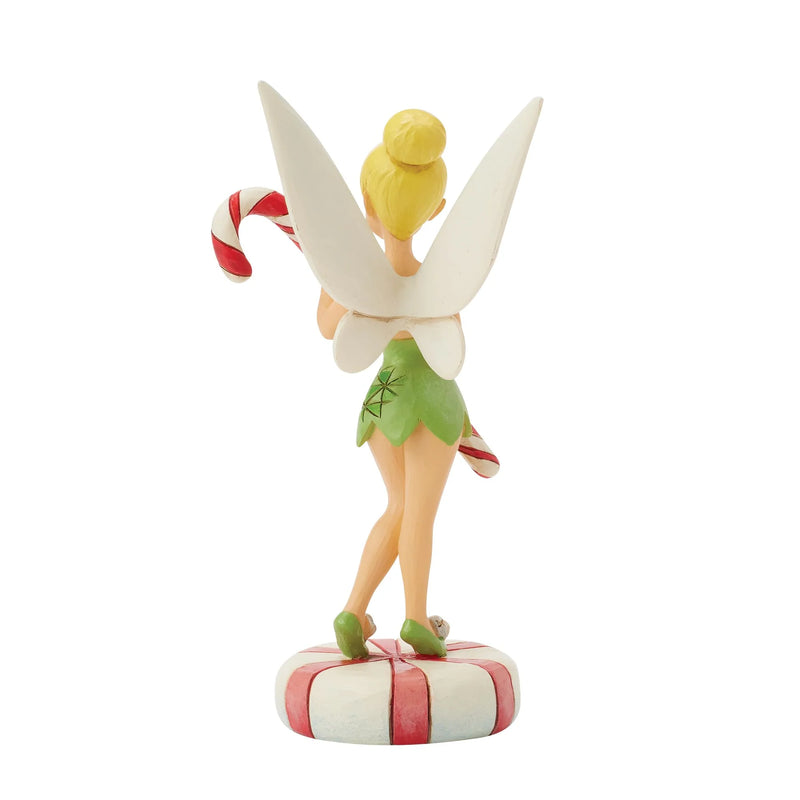 Jim Shore Disney Traditions - Tinker Bell with Candy Cane