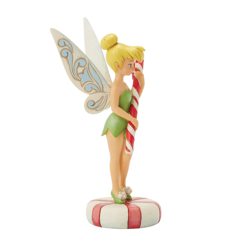 Jim Shore Disney Traditions - Tinker Bell with Candy Cane