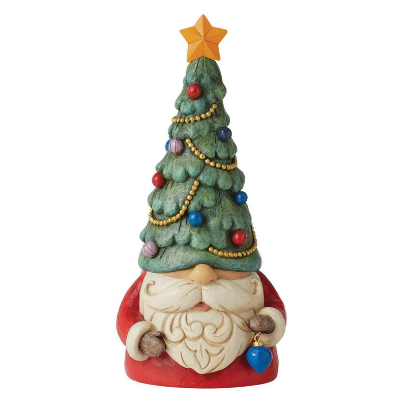 Jim Shore Heartwood Creek - Christmas Tree Lit Gnome