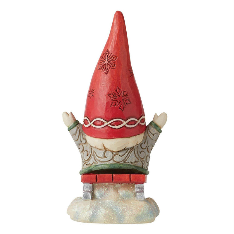 Jim Shore Heartwood Creek - Gnome Sledding