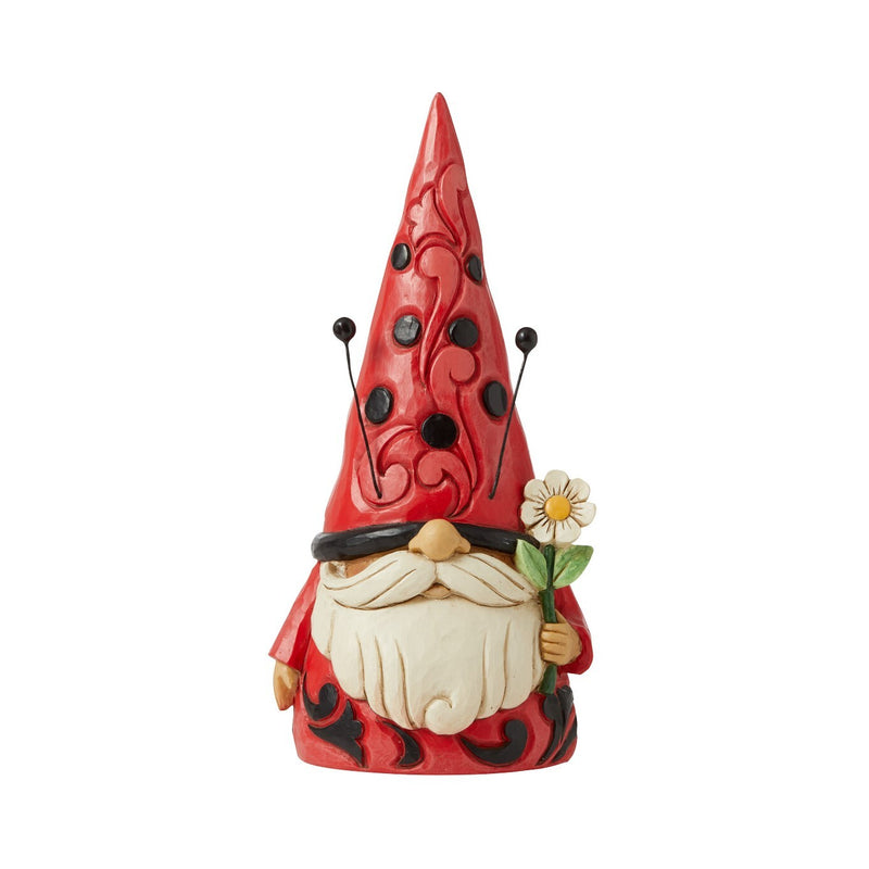 Jim Shore Heartwood Creek - Ladybug Gnome