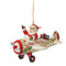 Jim Shore Heartwood Creek - Santa in Aeroplane