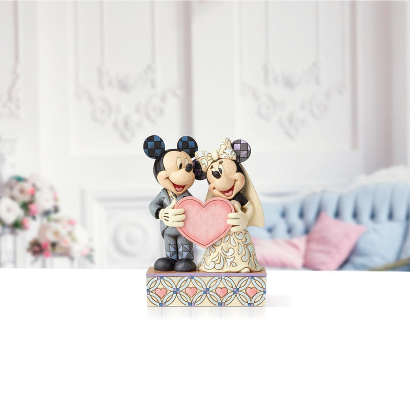 Jim Shore Disney Traditions - Mickey Groom & Minnie Bride