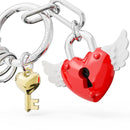 Metalmorphose - Bag Charm Red Love Lock