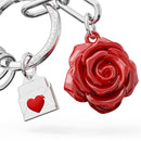 Metalmorphose - Bag Charm Rose