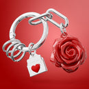 Metalmorphose - Bag Charm Rose