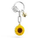 Metalmorphose - Bag Charm Sunflower