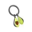 Metalmorphose - Keychain Avocado with Heart-Shaped Pit
