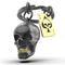 Metalmorphose - Keychain Black Skull & Playing Card