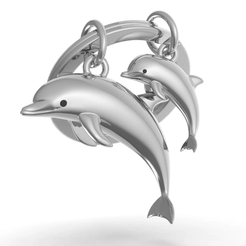 Metalmorphose - Keychain Dolphin Family