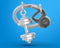 Metalmorphose - Keychain Dumbbell