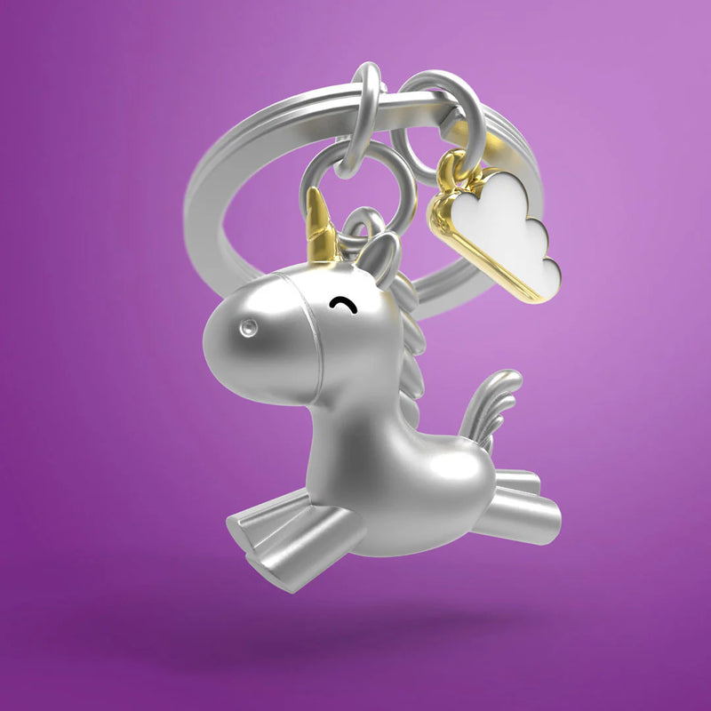 Metalmorphose - Keychain Flying Unicorn