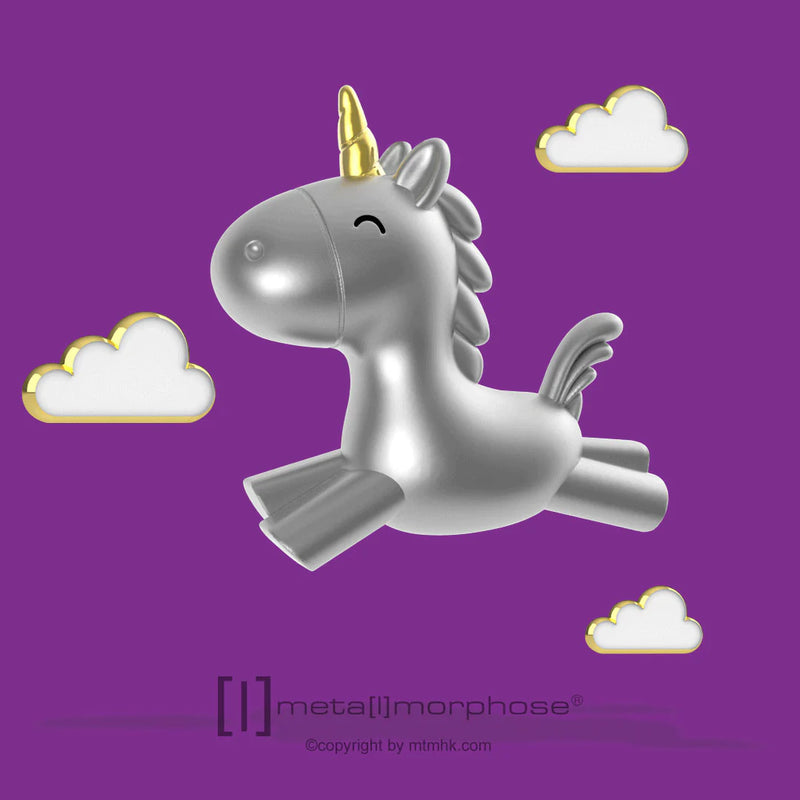 Metalmorphose - Keychain Flying Unicorn