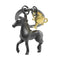 Metalmorphose - Keychain Horse & Trophy