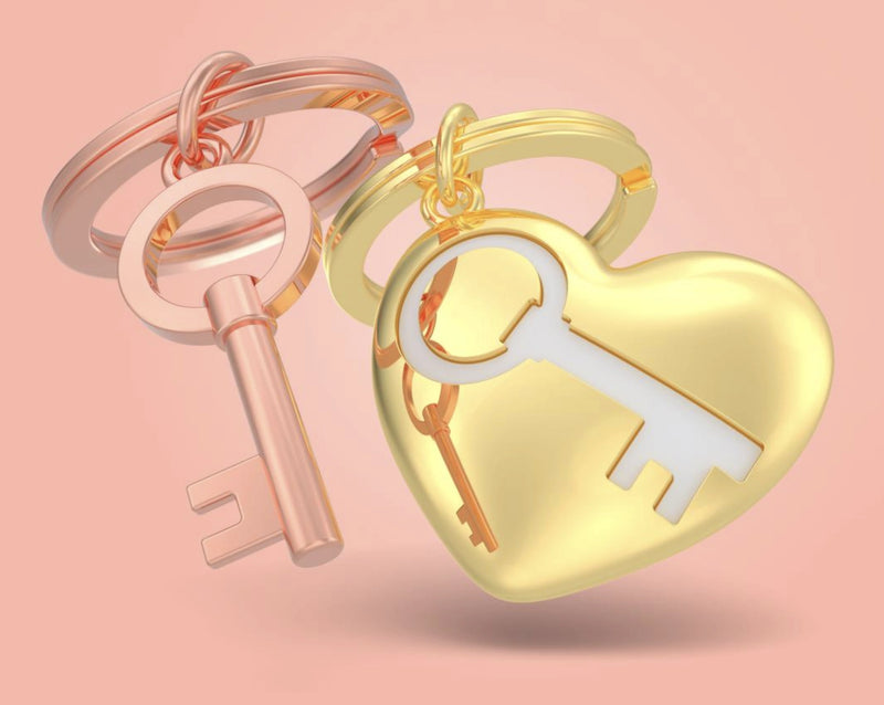 Metalmorphose - Keychain Key To My Heart
