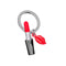 Metalmorphose - Keychain Kiss Lipstick