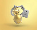 Metalmorphose - Keychain Owl & Book