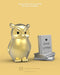 Metalmorphose - Keychain Owl & Book