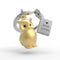 Metalmorphose - Keychain Owl & Book